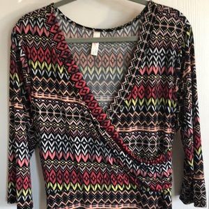 Patterned maxi dress